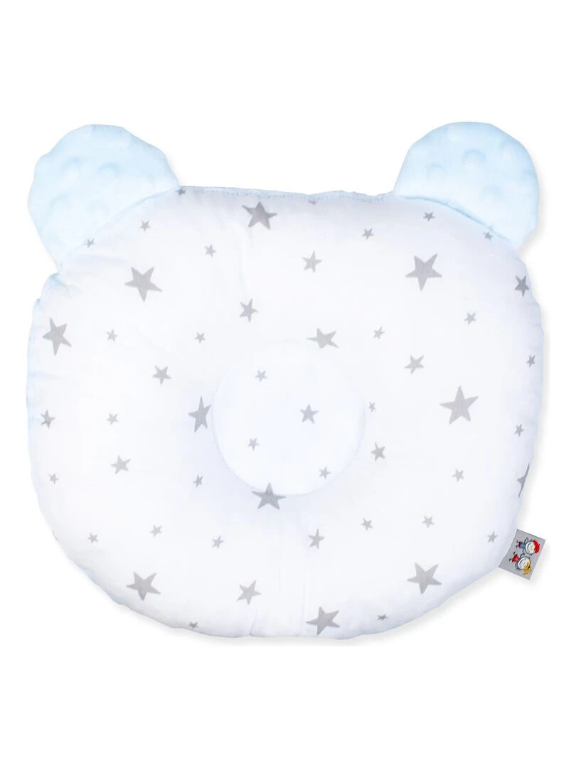 Coussin de maintien anti tête plate Stella Bleu