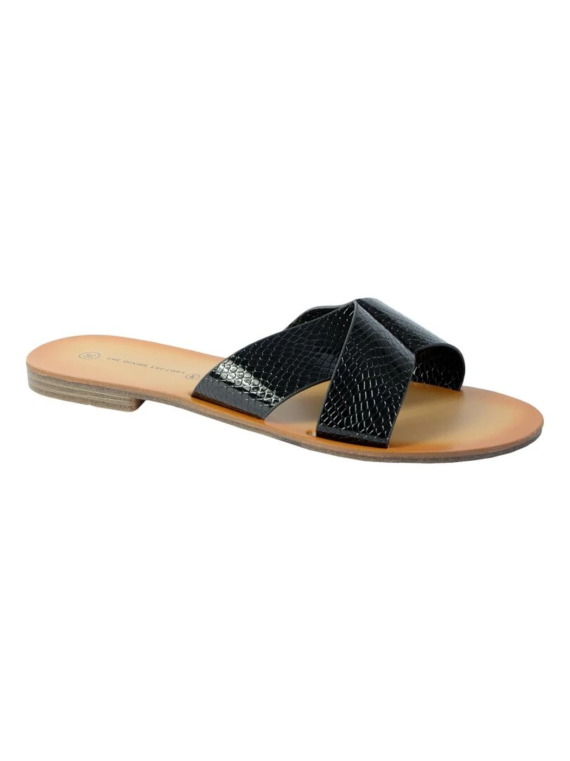 Sandale Mule The Divine Factory JL3958   Noir