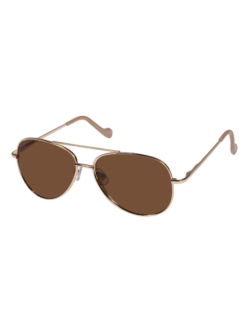Isotoner Lunettes De Soleil 10 12 Ans Pilote Or Rose N/A