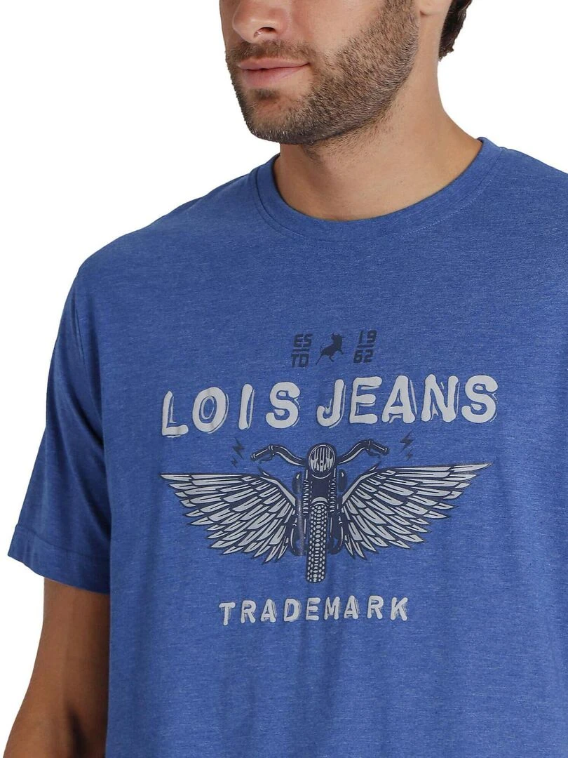 Pyjama short t shirt Motowings Lois   Bleu