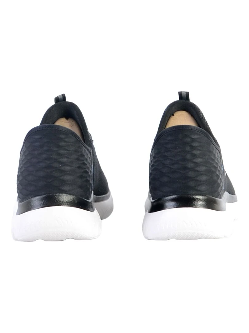 Basket à Lacets Skechers Summits High Range   Noir