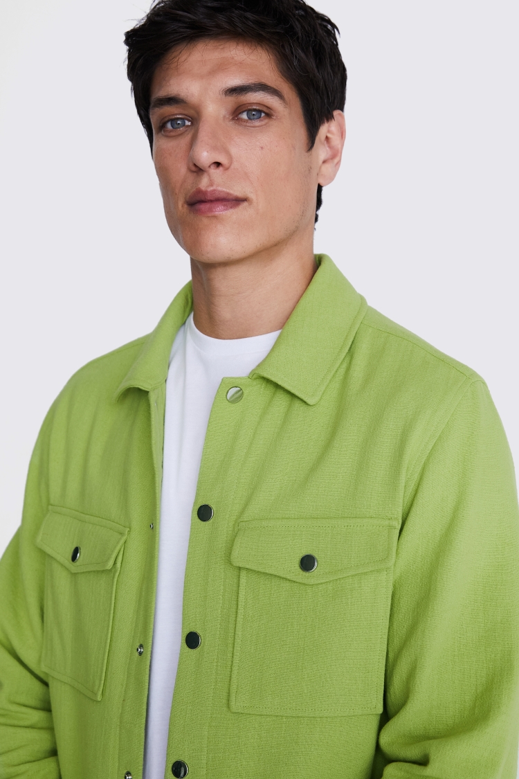Acid Lime Trucker Jacket   Buy Online at Moss