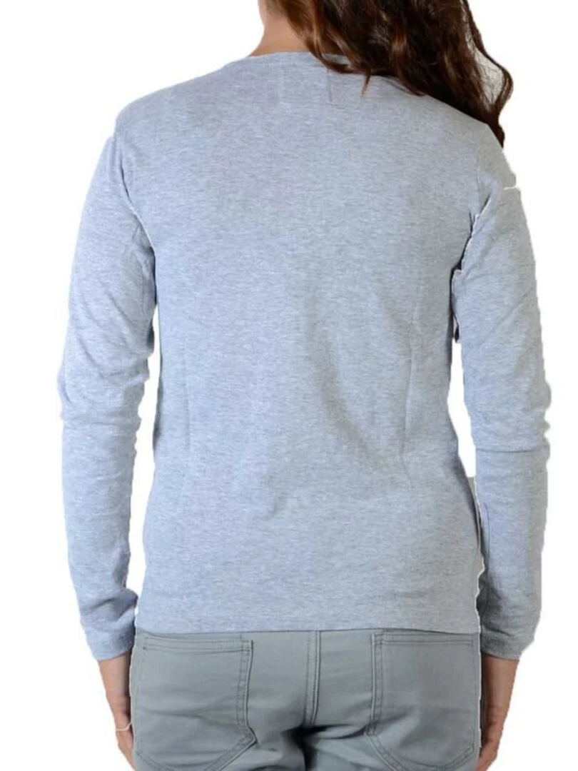 Tee Shirt Little Eleven paris JD LS Mixte Garçon  Fille  Jonhy Depp   Gris