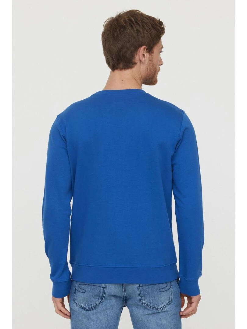 Lee Cooper Sweatshirt manches longues coton regular EDIE Bleu