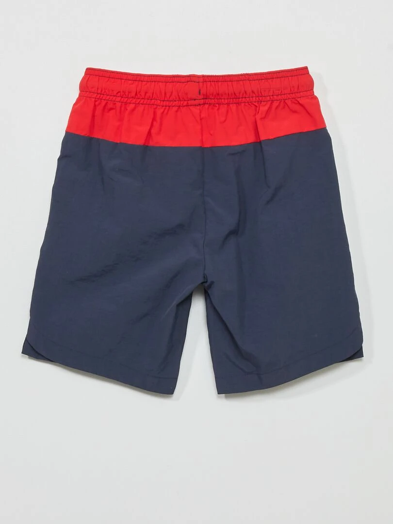 Bermuda avec zippées   Rouge/marine