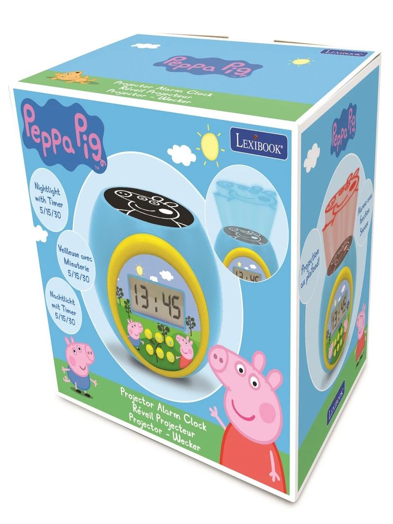Réveil Projecteur Peppa Pig Avec Minuteur   N/A