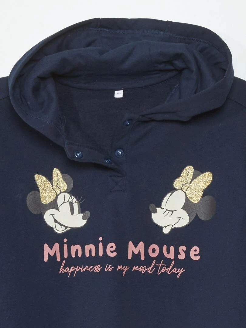 Sweat à capuche 'Minnie'   So Easy   Bleu marine