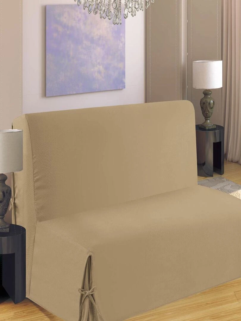Housse de canapé pour BZ Beige