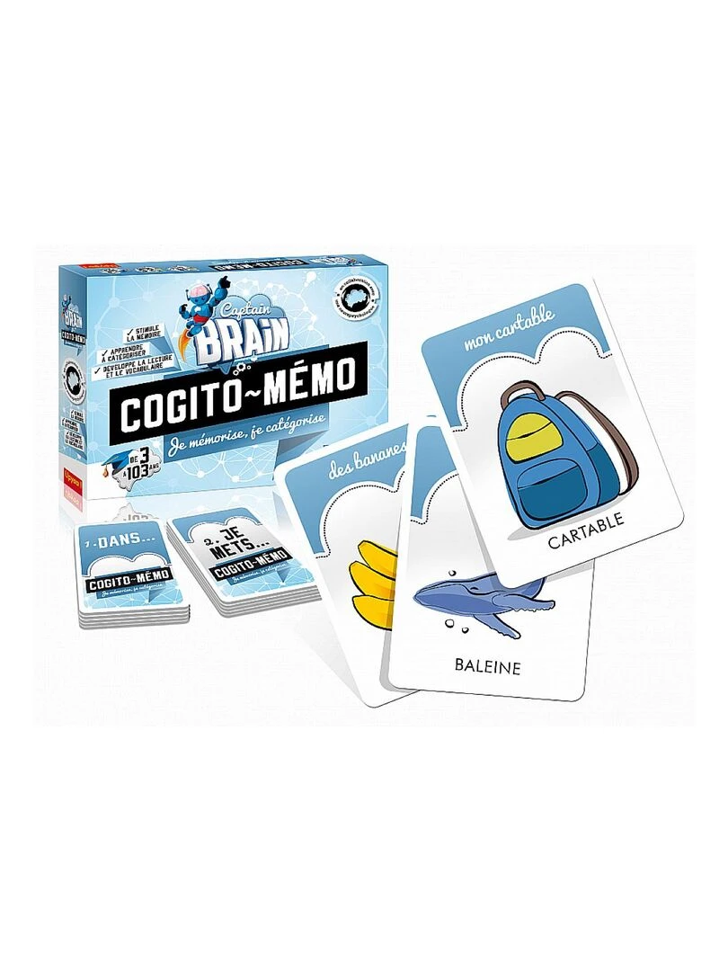 Cogito memo   je mémorise  je catégorise   3/6 ans   N/A