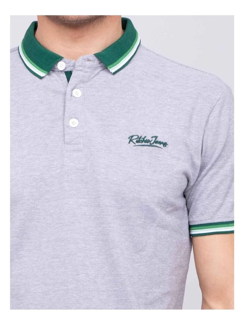 Polo pur coton PAMBO   Vert