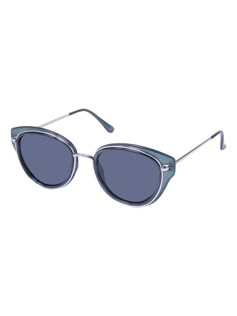 Lunettes de Soleil Argent Translucide Argent