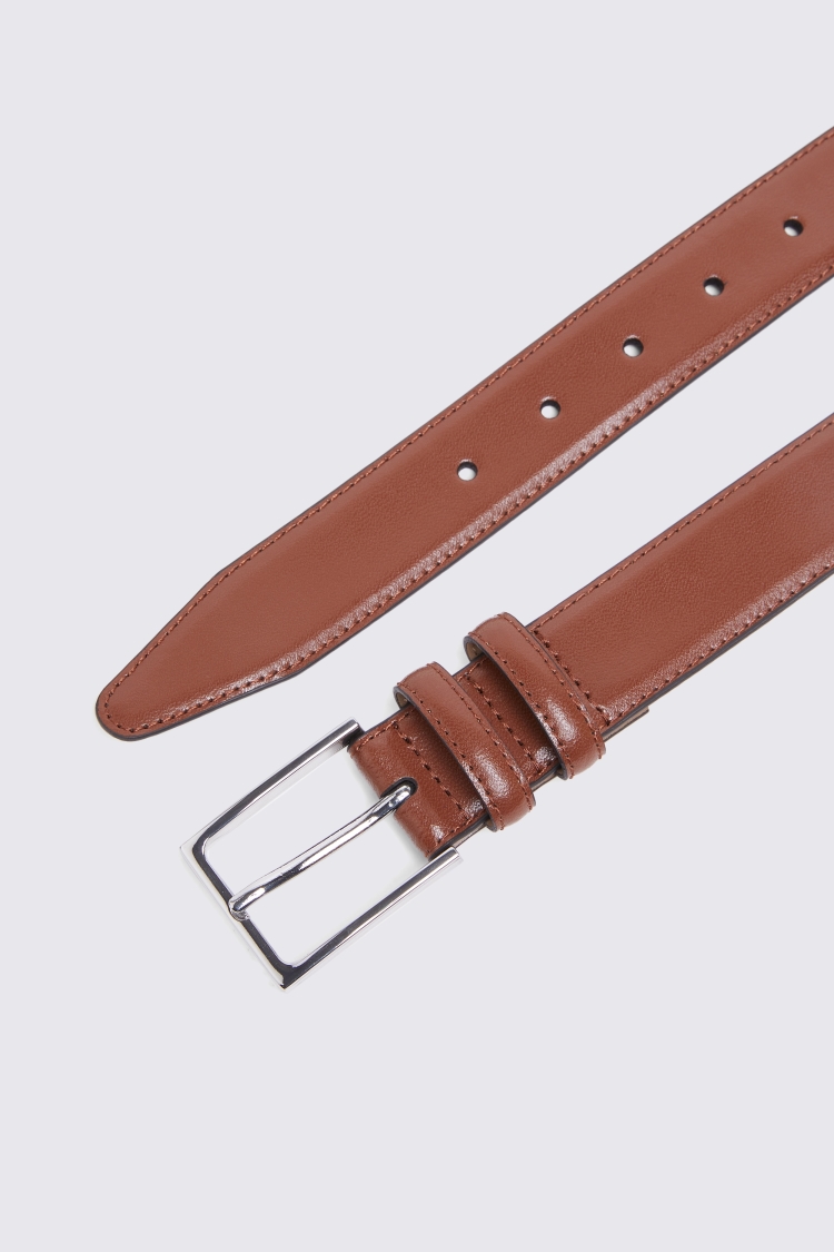 Classic Tan Leather Belt Buy Online at Moss