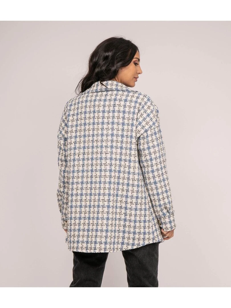 Surchemise carreaux UBARTH Bleu