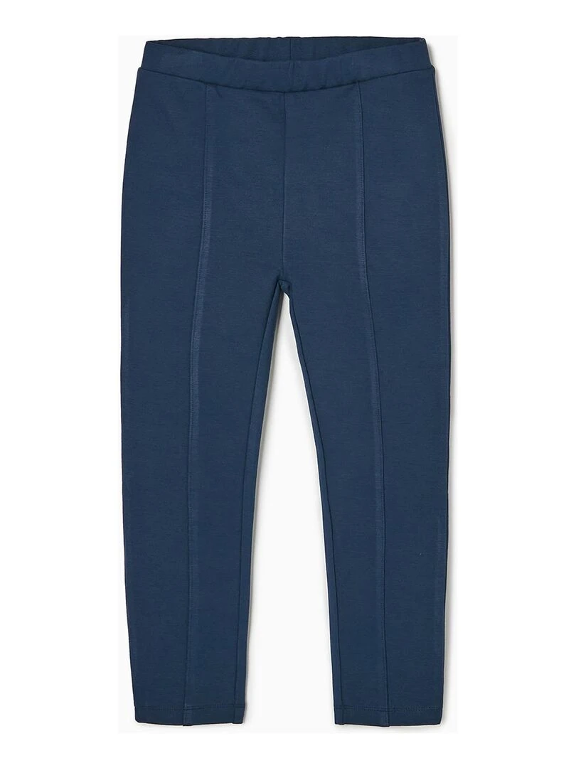 Legging avec Plis Cousus Fille LE CHALET Bleu foncé