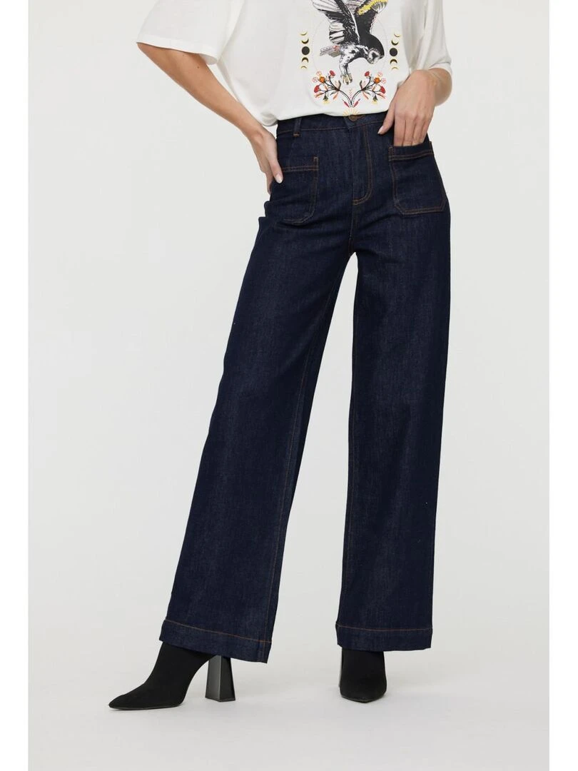 Lee Cooper Jean coton flair JIDA Bleu foncé