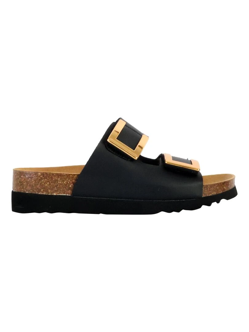 Mules à Enfiler Scholl Monterey 2 Straps Noir