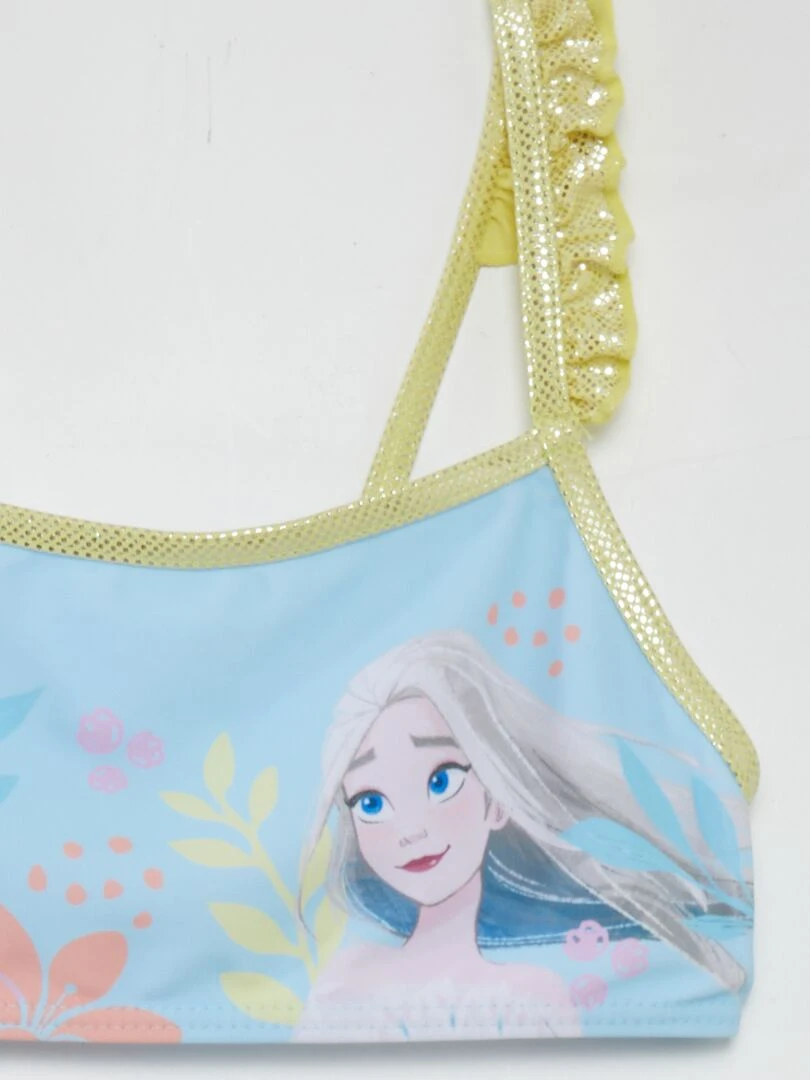 Maillot de bain 'La reine des neiges' 2 pièces Bleu