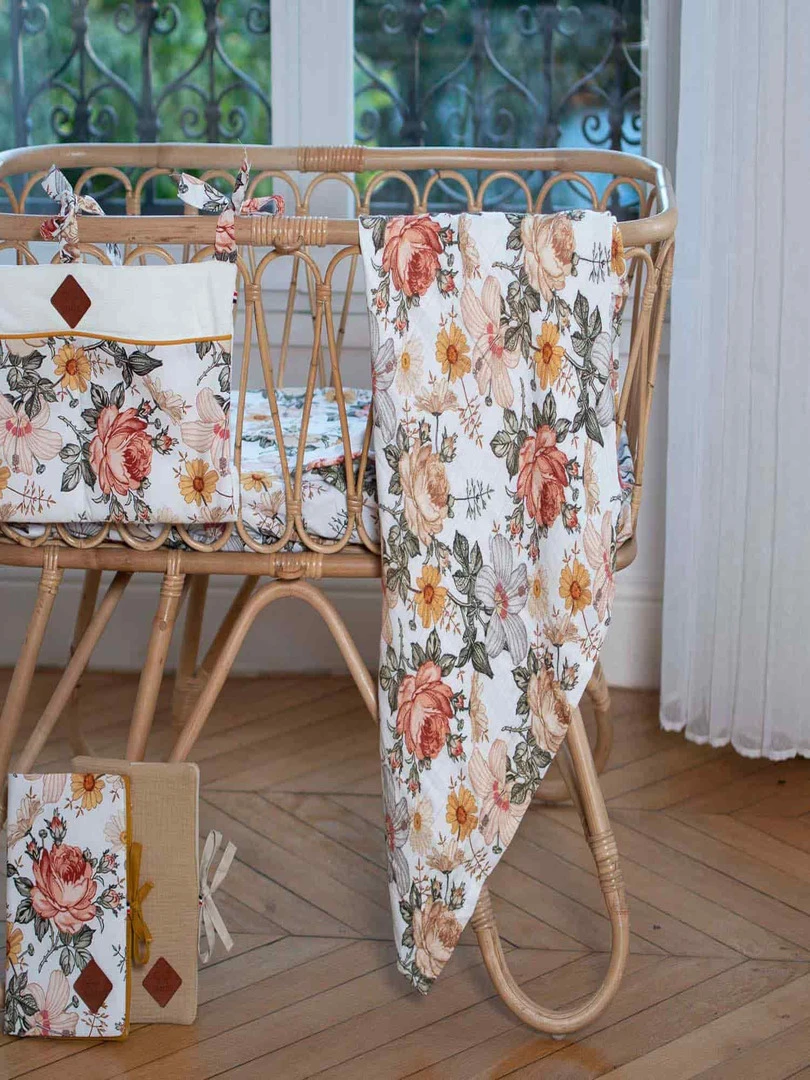 Maxi Lange Couverture En Viscose De Bambou Neo Vintage N/A