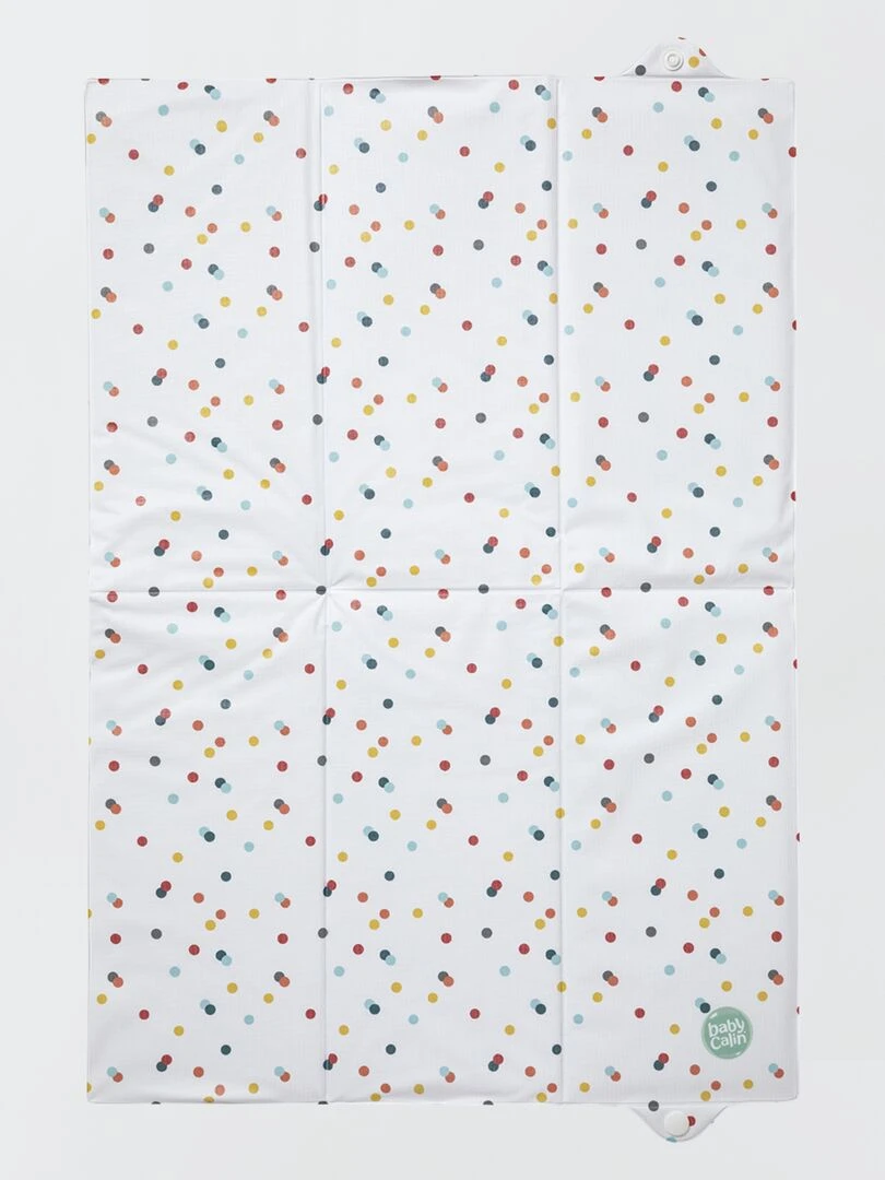Matelas à langer pliant Blanc