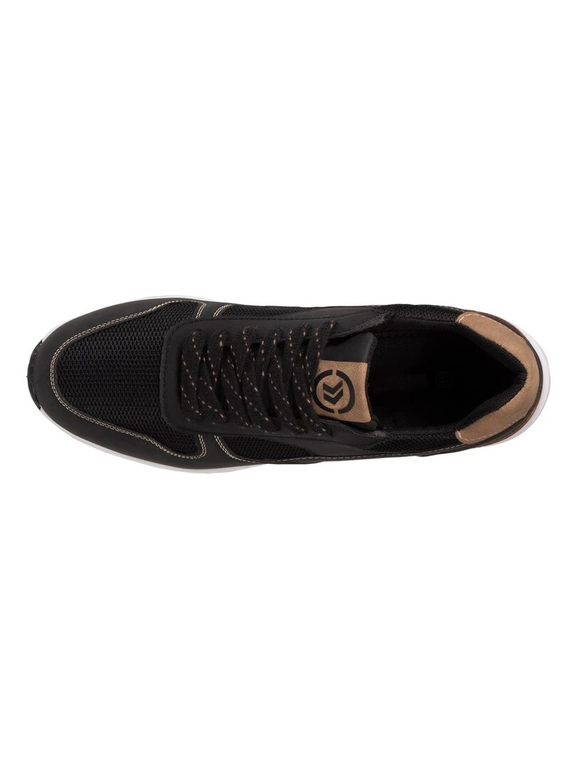 Baskets Confort Homme Noir Noir