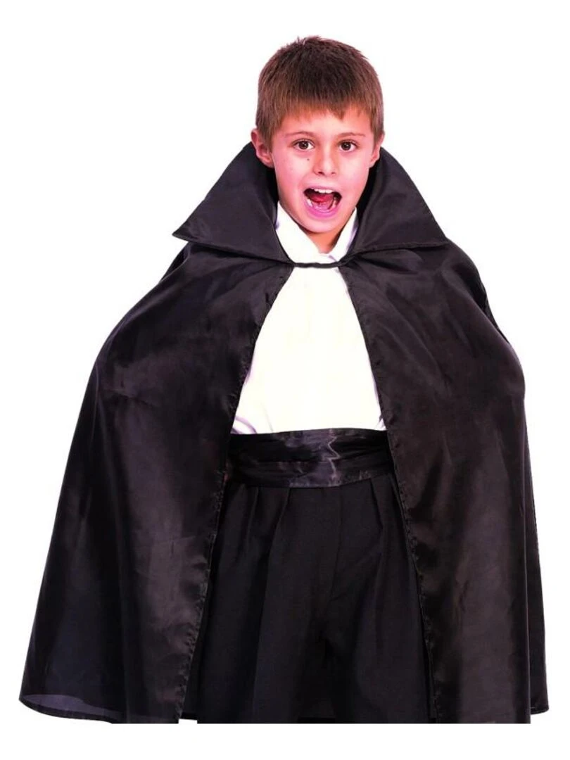 Déguisement Cape noire enfant Noir Noir