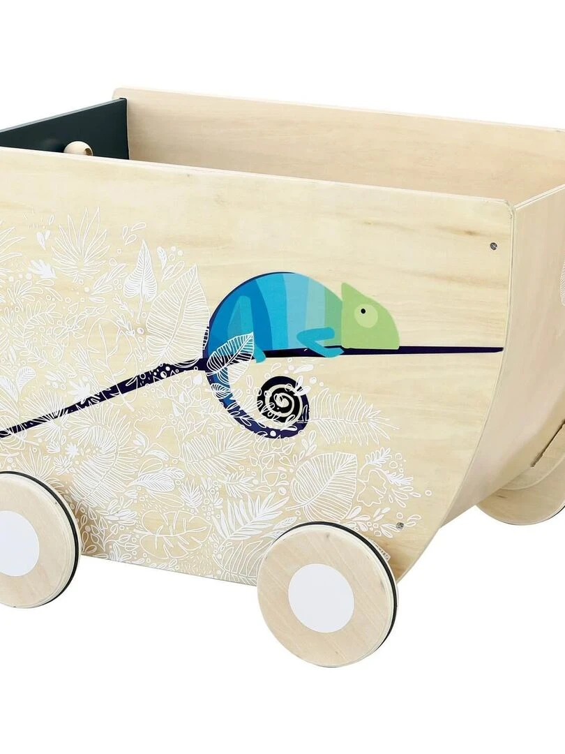 Chariot à jouets en bois : Sous la canopée N/A