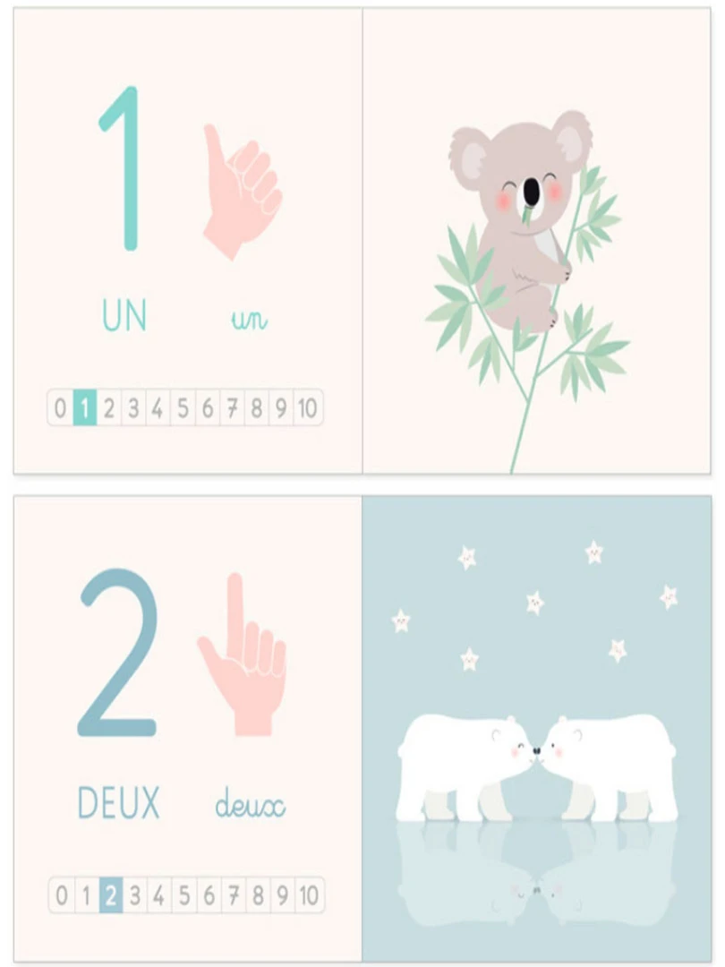 Livre éducatif J'apprends les chiffres en images   N/A