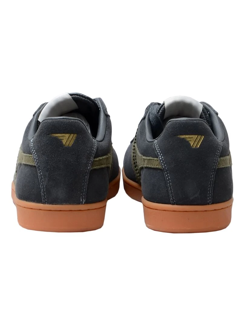 Basket Gola Equipe Suede   Vert