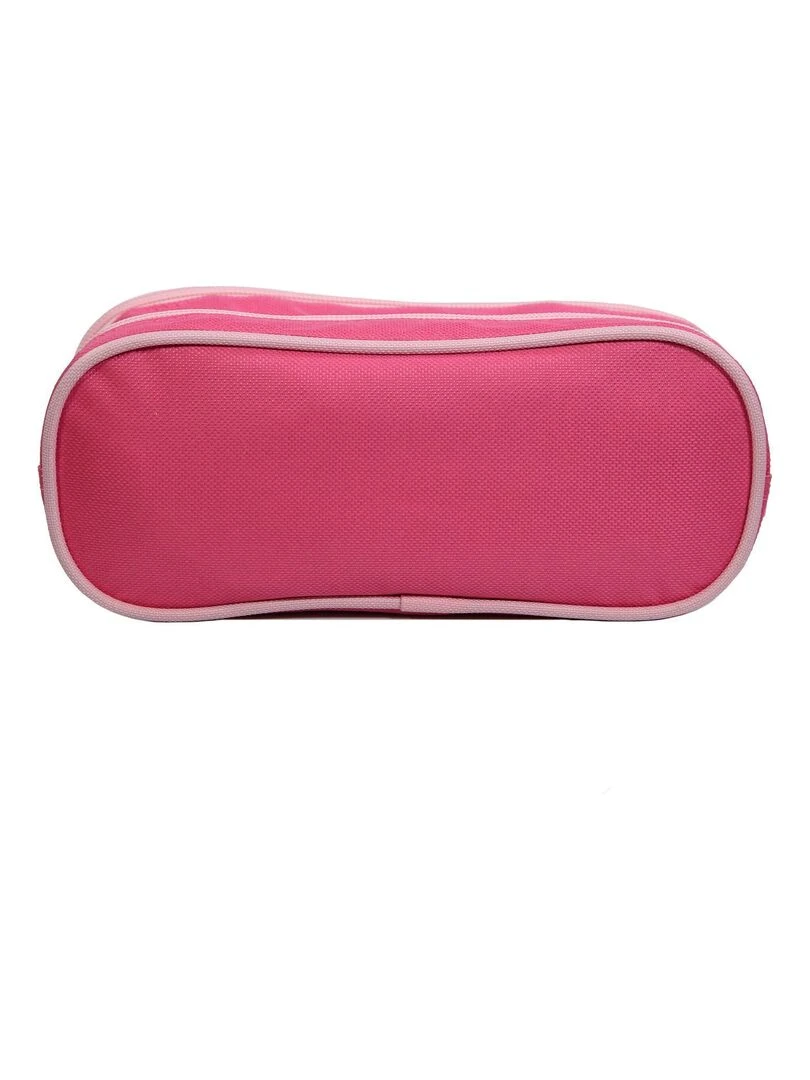 Trousse scolaire 2 compartiments Disney Minnie Coeur Rose Bagtrotter   Rose