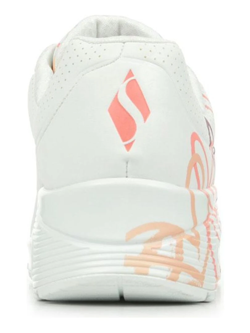 Baskets Skechers Uno Spread The Love   Blanc