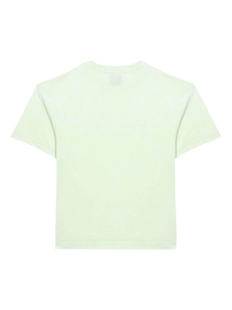KAPORAL T shirt en coton col rond Vert d'eau