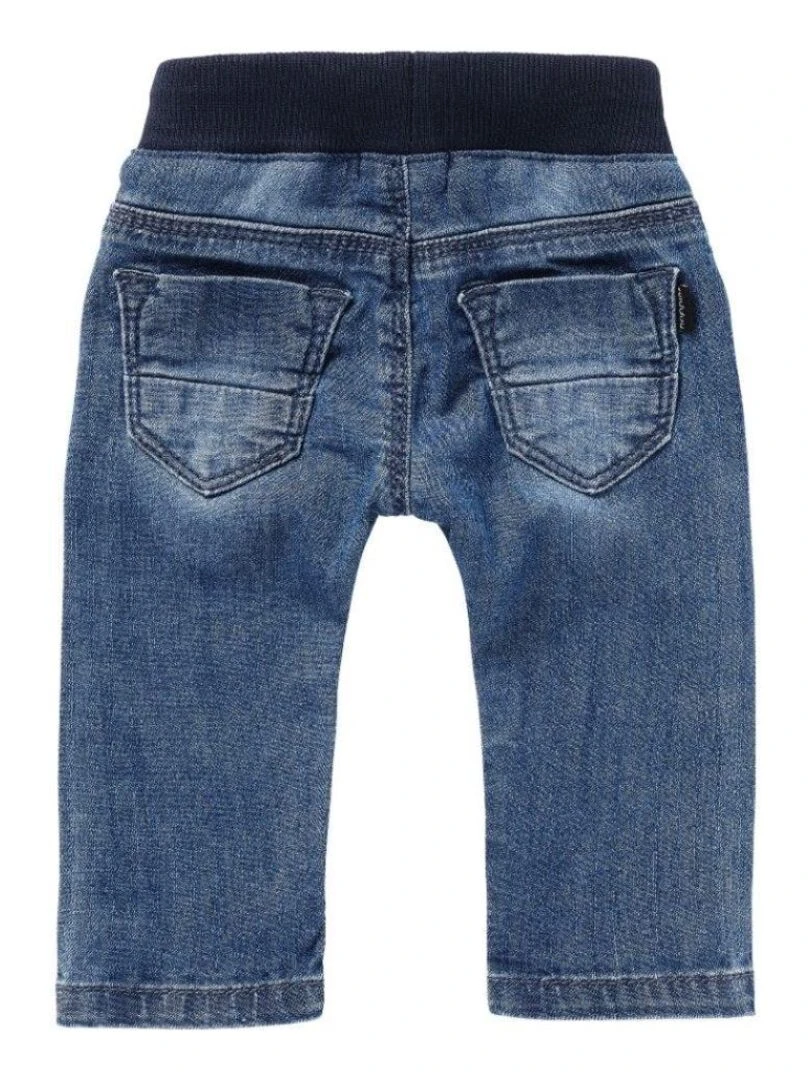 Jean Bébé Unisexe en Coton Bio Bleu marine