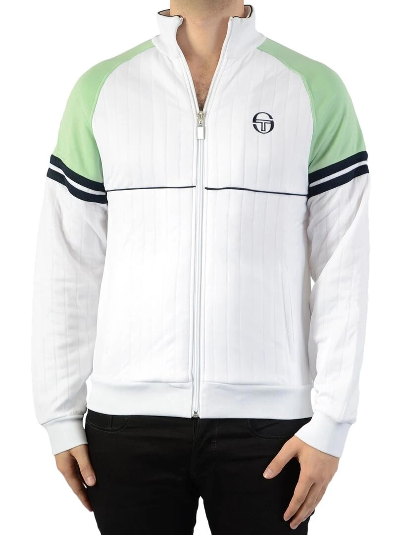 Sweat Zippé Sergio Tacchini Star Tracktop Blanc
