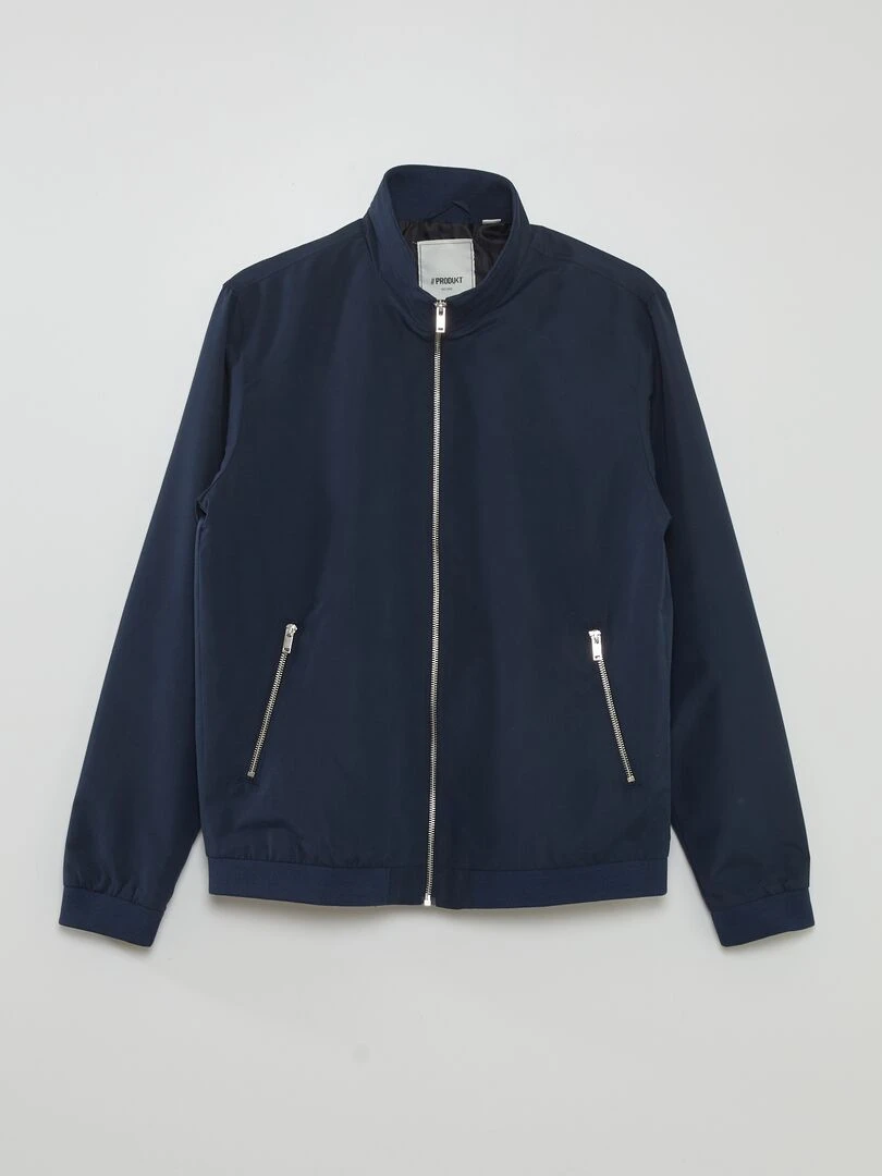 Blouson à ouverture zippée 'Produkt' Bleu