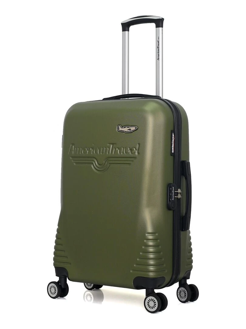 AMERICAN TRAVEL VALISE M DC Vert kaki