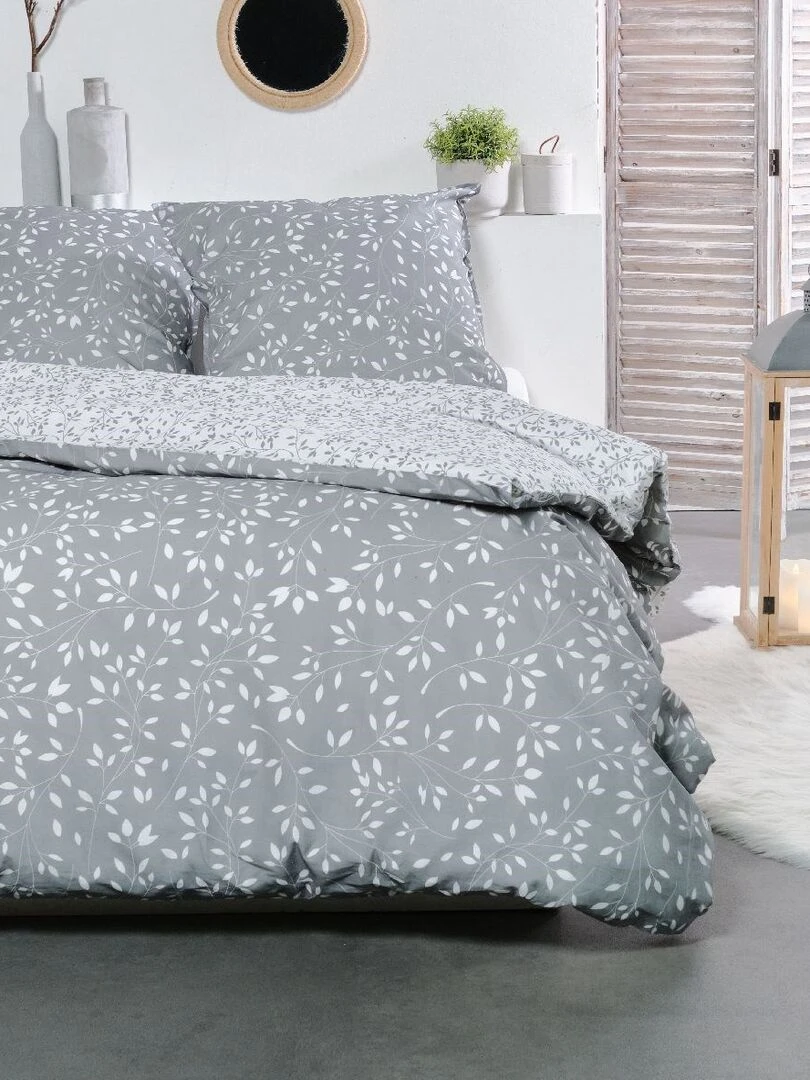 Parure de lit 'SUNSHINE ROBBY' 'TODAY' Gris