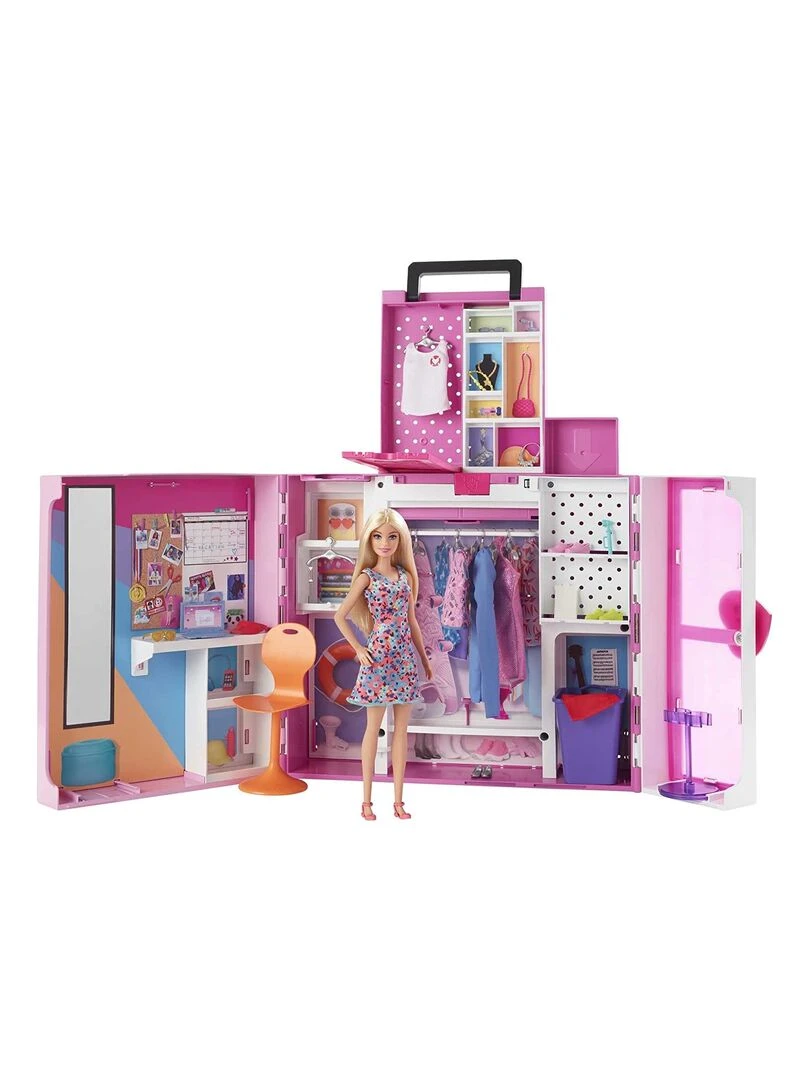 Barbie Armoire de rêves et poupée blonde   N/A