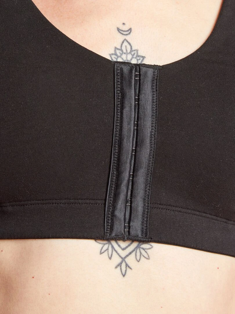 Brassière post opératoire   noir