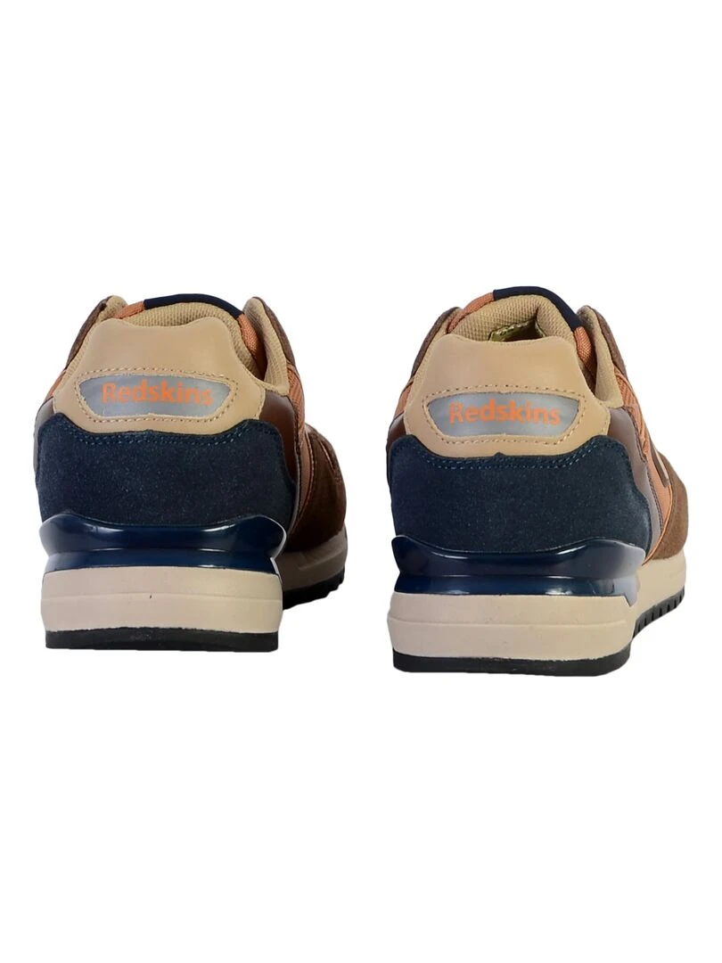 Basket à Lacets Redskins Oyat   Marron