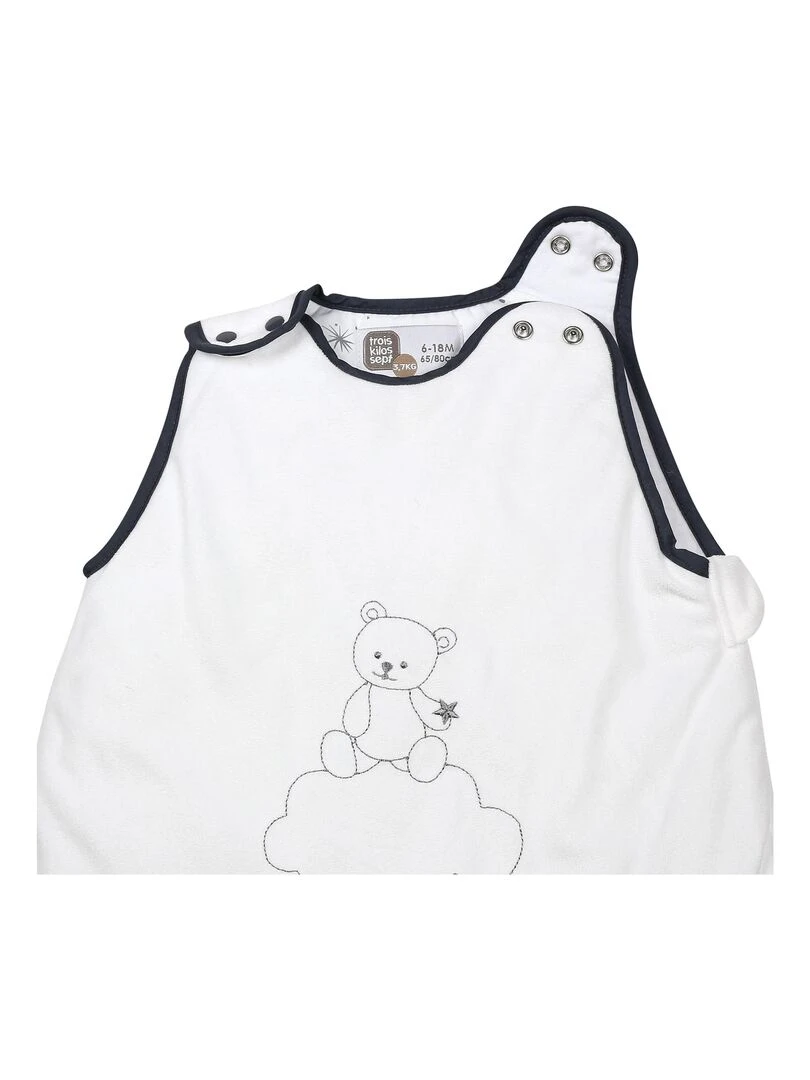 Gigoteuse bébé en velours TOG 2.5   Gris