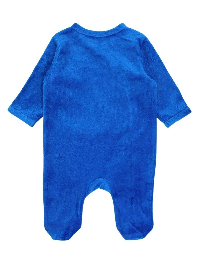 Disney Grenouillere bébé garçon imprimé Winnie l'Ourson en coton Bleu