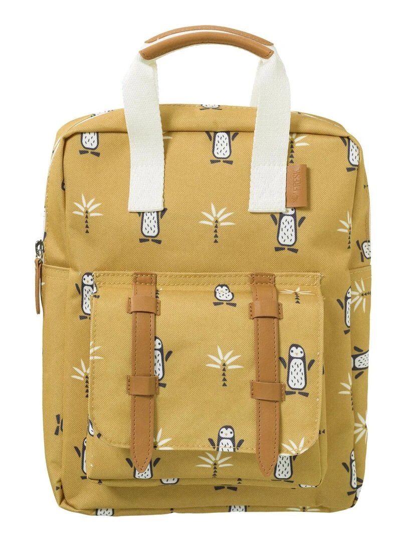 Sac à dos bébé Pingouin Jaune
