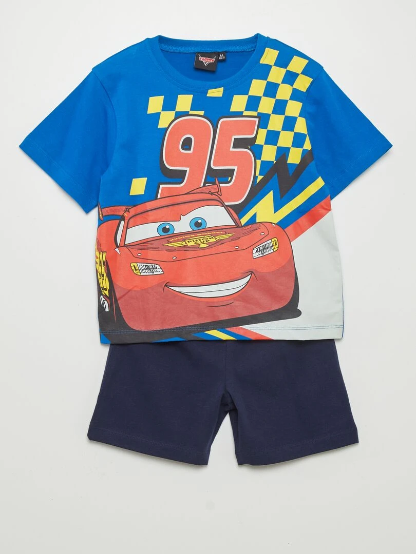 Ensemble de pyjama 'Cars' 2 pièces Bleu