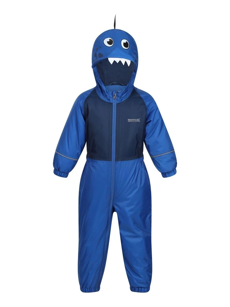 Regatta Combinaison à capuche MUDPLAY III Bébé et enfant Bleu foncé