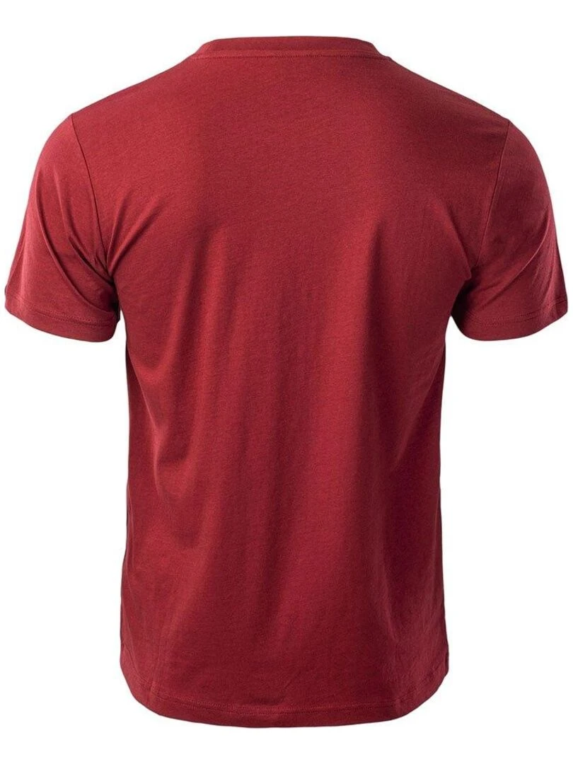 Hi Tec   T shirt OLEN   Rouge foncé