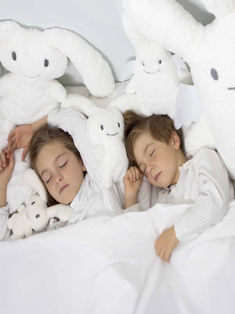 Peluche Ange Lapin Ice Blanc (32 Cm) Blanc