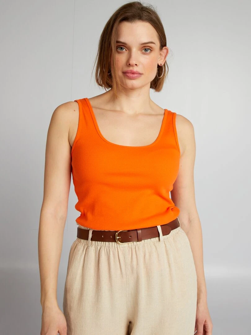 Débardeur sans manches Orange