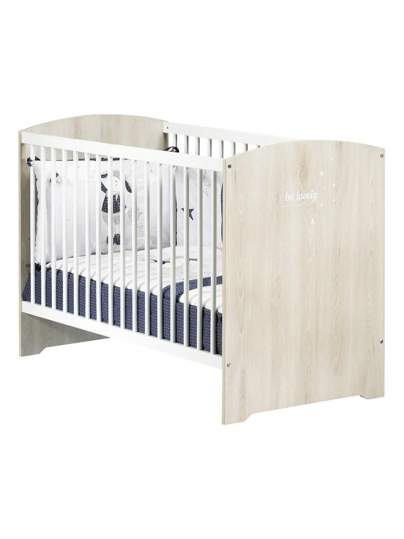 Lit bébé SMILE BABYPRICE Beige