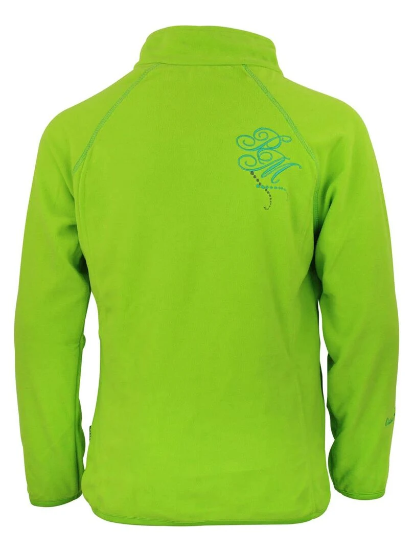 Sweat polaire fille FAFINE PEAK MOUNTAIN Vert