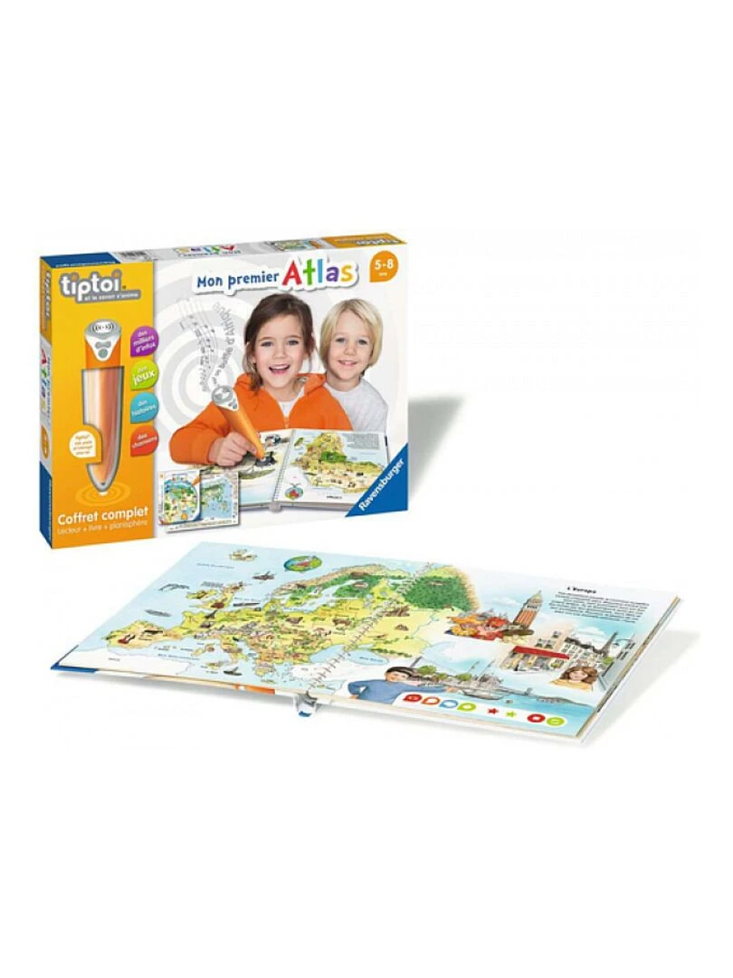 Tiptoi Coffret Complet Lecteur Interactif Atlas N/A